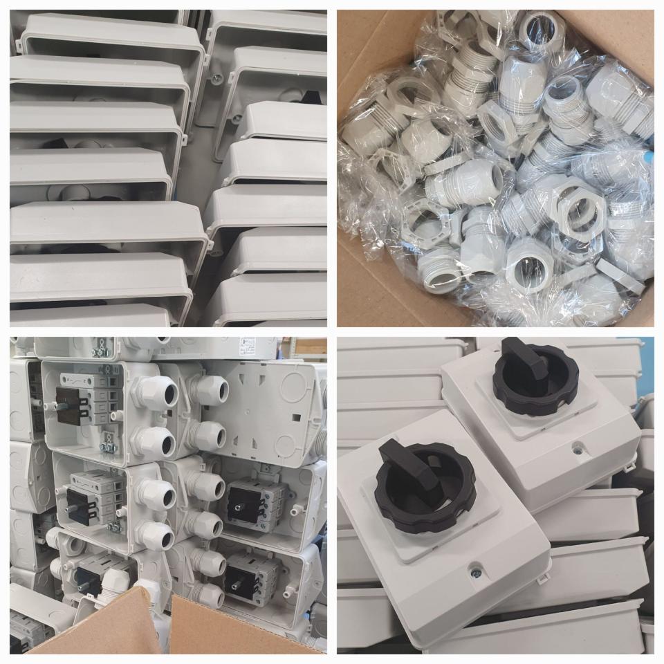 Voorbereiden van elektronische producten assemblage De Betho